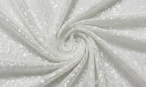 Dyeable All over Water Sequin on Georgette