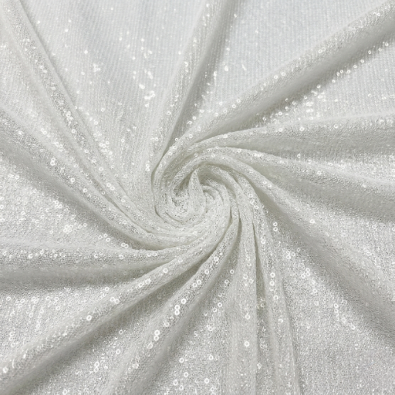 Dyeable All over Water Sequin on Georgette