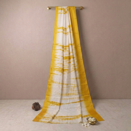 Double Shade Beautiful Satin Saree