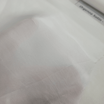 Plain Dyeable Organza Satin Fabric (GSM-60)