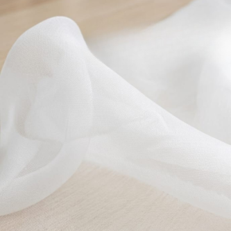 Plain Dyeable Viscose Organza Fabric