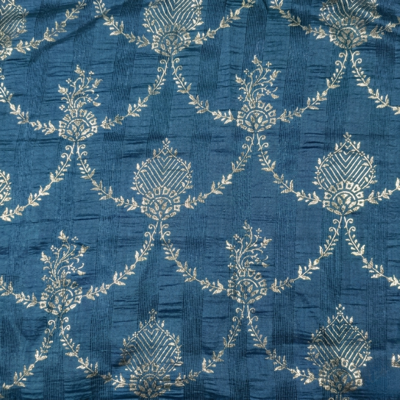 seige blue pattern foil work 2